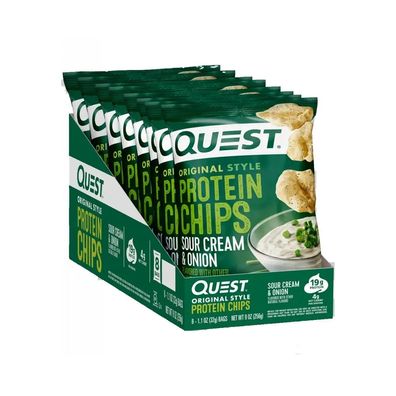 Quest Nutrition Protein Chips (8x32g) Sour Cream and Onion