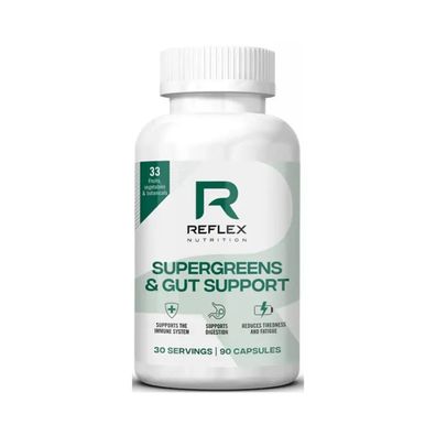 Reflex Nutrition Supergreens and Gut Support (90 Caps)