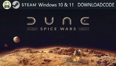 NEU PC Computer Spiel Dune Spice Wars für Windows 10 11 STEAM Download Code Key