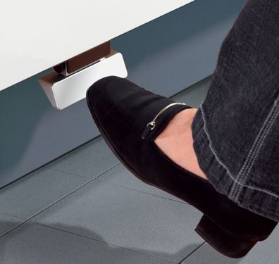 Hailo Fußhebel Kick and Go für Mülleimer mit Frontauszug + Schubladen