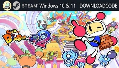 NEU PC Computer Spiel Super Bomberman R 2 für Windows 10 11 STEAM Download Code