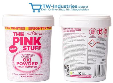 The Pink Stuff Waschpulver Fleckenendferner extra Weiß 1kg