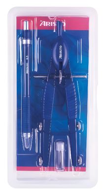 Aristo TopLine Zirkel mit Studio Pen Art Series Deep Blue