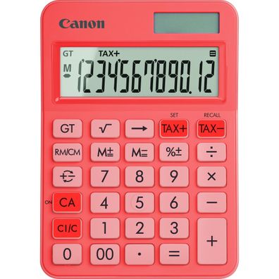 Canon Tischrechner anzeigend LS-125KB OR Orange, 12 Stellen, Solar/Batterie