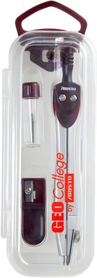 Aristo College Einsatzzirkel ohne Gelenk, Minen, Spitzer im Etui