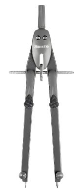 Aristo BTS Schnellverstellzirkel Rock, ohne Gelenke, Hebelmechanik