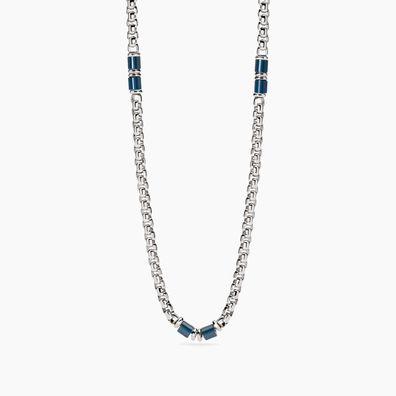 2 Jewels Venezianerkette 251988 Edelstahl, Keramik, Blau