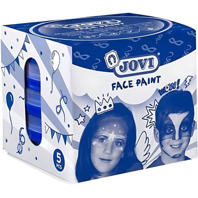 Jovi FACE PAINT Schminke 5 Dosen 20ml, gold