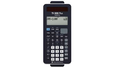 TI Schulrechner TI-30 Plus MathPrint 4 Zeilen Display, Solar/Batterie