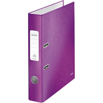 LEITZ Ordner A4 5cm Wow violett met. 10060062