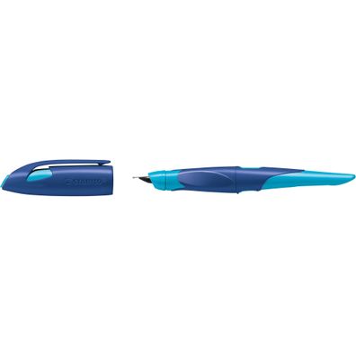 Stabilo EASYbirdy R mit Feder A mitternachtsblau/azur 4006381542463