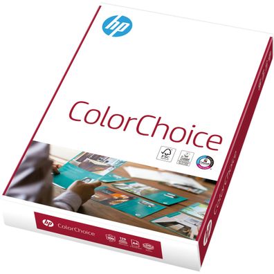 Hewlett Packard Color Choice Papier - A4, 100 g/qm, weiß, 500 Blatt