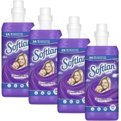 Softlan Traumfrisch 3D Weichspüler - 4x45 Wäschen