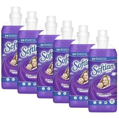 Softlan Traumfrisch 3D Weichspüler, 6x45 Waschladungen