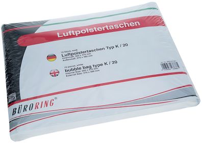 Luftpolstertasche K 20/K Innenmaß: 350x470mm weiß