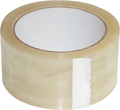 Packband 50 mm x 66 m, transparent leise abrollend, PP ,43 mic