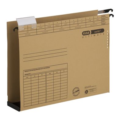 ELBA Hängesammler 6 cm für ca. 580 DIN A4-Blätter, naturbraun