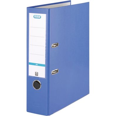 ELBA Ordner "smart Pro" PP/Papier, Rückenbreite 8 cm, blau