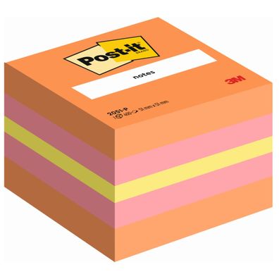 Post-it Haftnotiz-Würfel Mini - 51 x 51 mm, pink