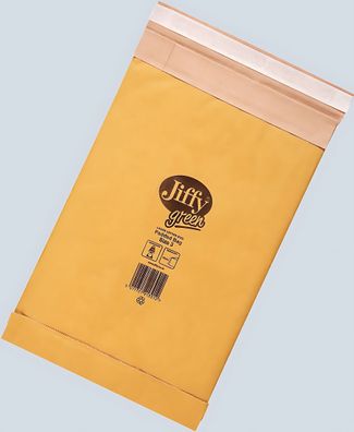 Jiffy Versandtasche Größe 4, braun Innenmaß: 225 x 343mm, Außenmaß:
