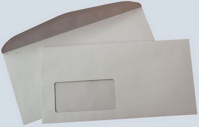 Büroring Kuvertierumschlag C6/5 114 x 229mm, Nassklebend, Recycling,