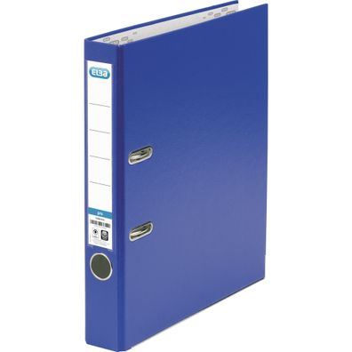 ELBA Ordner "smart Pro" PP/Papier, Rückenbreite 5 cm, blau