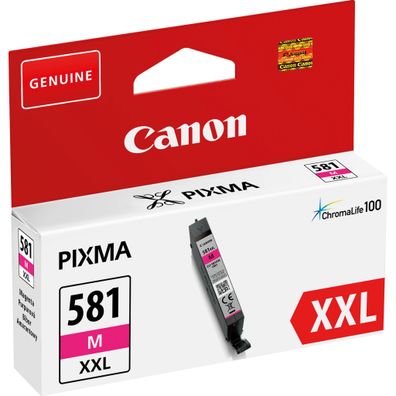 Tintenpatrone CLI-581XXL M, magenta für PIXMA TR7550, TR8550, TS6150,