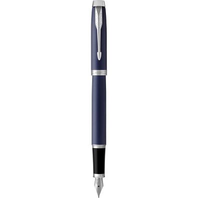 PARKER Füllfederhalter IM Matte Blue C.C. M Blau