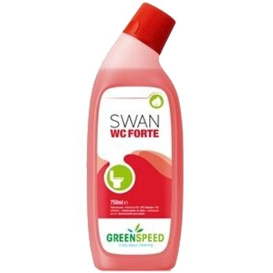 WC-Entkalker Greenspeed Swan forte 750ml, ökologischer saurer Reiniger