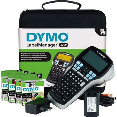 DYMO LabelManager 420P Hochleistungs Beschriftungsgerät im Koffer