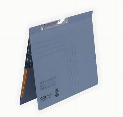 ELBA Pendelhefter A4, aus 320 g/m² kaufm. Heftung und Dehntasche blau