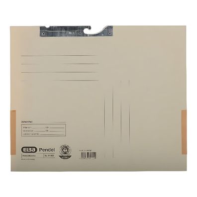 ELBA Pendeltasche A4, aus 320 g/m² Manilakarton grau