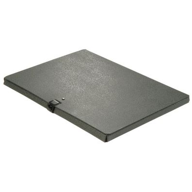 Dokumentenmappe A4, 1,4 mm starker Hartpappe (RC), 1 cm schwarz