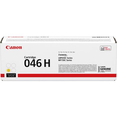 Canon Toner Originalzubehör 046H ca. 5.000 Seiten gelb