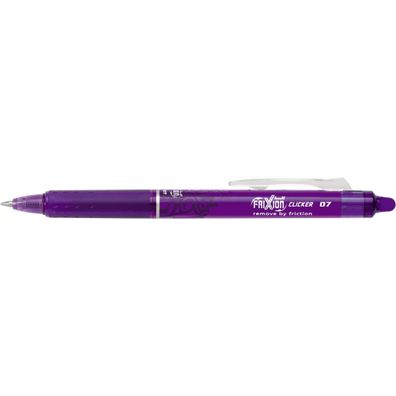 Pilot Tintenroller FriXion Clicker - 0,4 mm, violett, radierbar