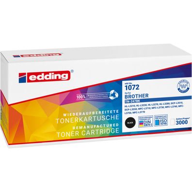 Edding Tonerkartusche EDD-1072 ersetzt Brother TN-247BK