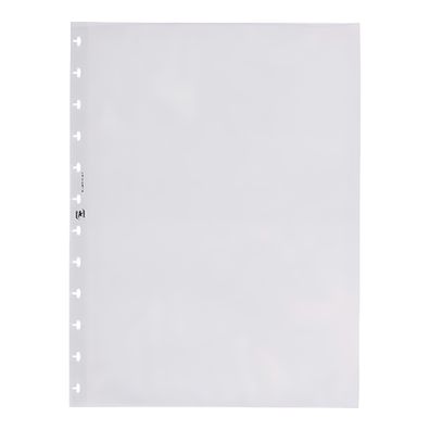 Prospekthüllen Spezialhüllen A4 links offen, PP 0,08 mm, glasklar 10er