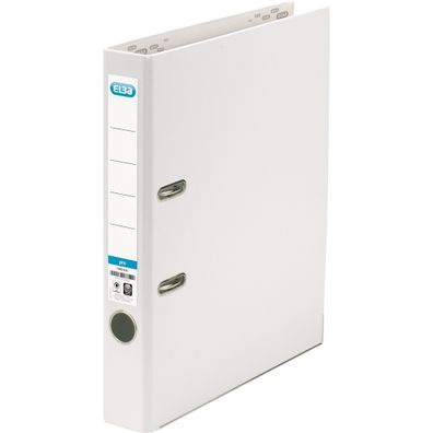 ELBA Ordner "smart Pro" PP/Papier, Rückenbreite 5 cm, weiß