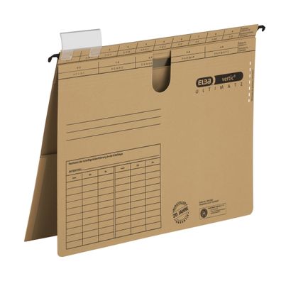 ELBA Hängehefter Tasche, Sichtreiter kaufm. Heftung, für ca. 200 A4-Bl