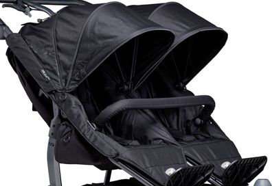 TFK Ersatzbezug (Sitz und Verdeck) für Duo Kinderwagen, schwarz