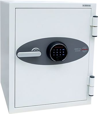 Tresor Datacare, Fingerabdruck-Schloss, Volumen 18 Liter, weiß