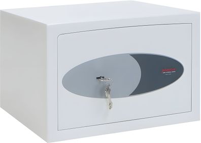 Tresor Venus, Schlüssel-Schloss, Volumen 29 Liter, weiß