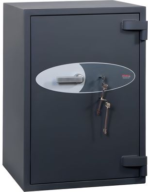Sicherheitstresor Planet, Schlüssel-Schloss, 129 Liter, graphitgrau