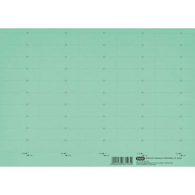 Beschriftungsschildchen für Vertic 10 BLatt mit 50 Schildchen, grün