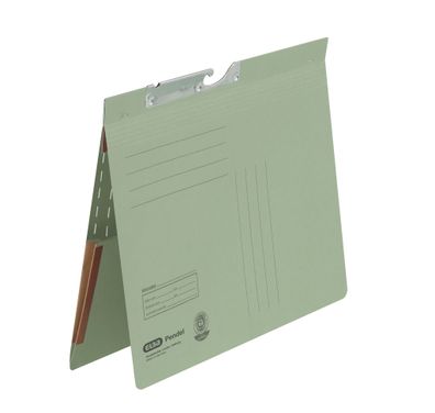 ELBA Pendelhefter A4, aus 320 g/m² kaufm. Heftung und Dehntasche grün