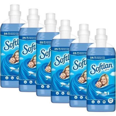 Softlan Windfrish 3D Weichspüler für 6x45 Waschladungen