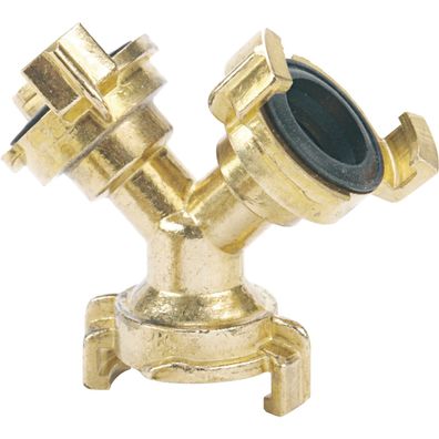 REHAU Technik Verteiler 2-Weg 3/4 Zoll 2 X 1/2" ()