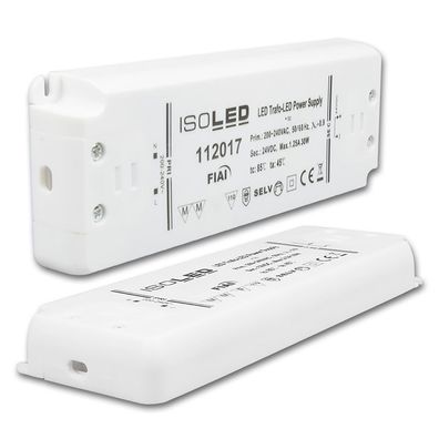 ISOLED LED Trafo 24V/DC 0-30W SELV ultraflach