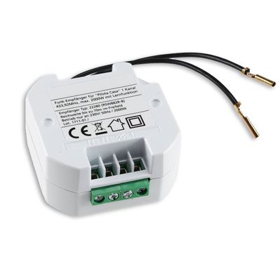 ISOLED IR-PANEL Control 230V Schaltrelais mit Funk und/oder Schalteingang max. 2300