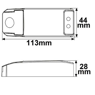 ISOLED LED Trafo 12V/AC 0-70VA dimmbar SELV